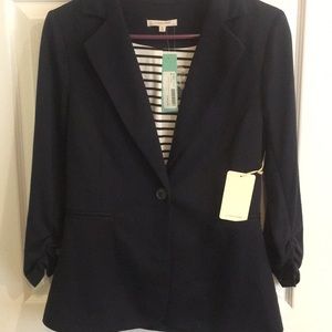 3/4 sleeve Navy blue blazer